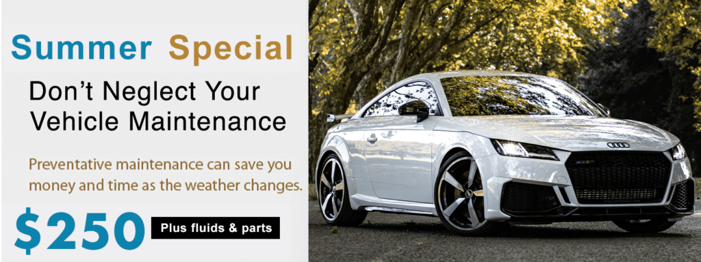 Audi scheduled service maintenance winter special. #1 dealer alternative for Audi. We know Audi - call us today at 212-838-8888