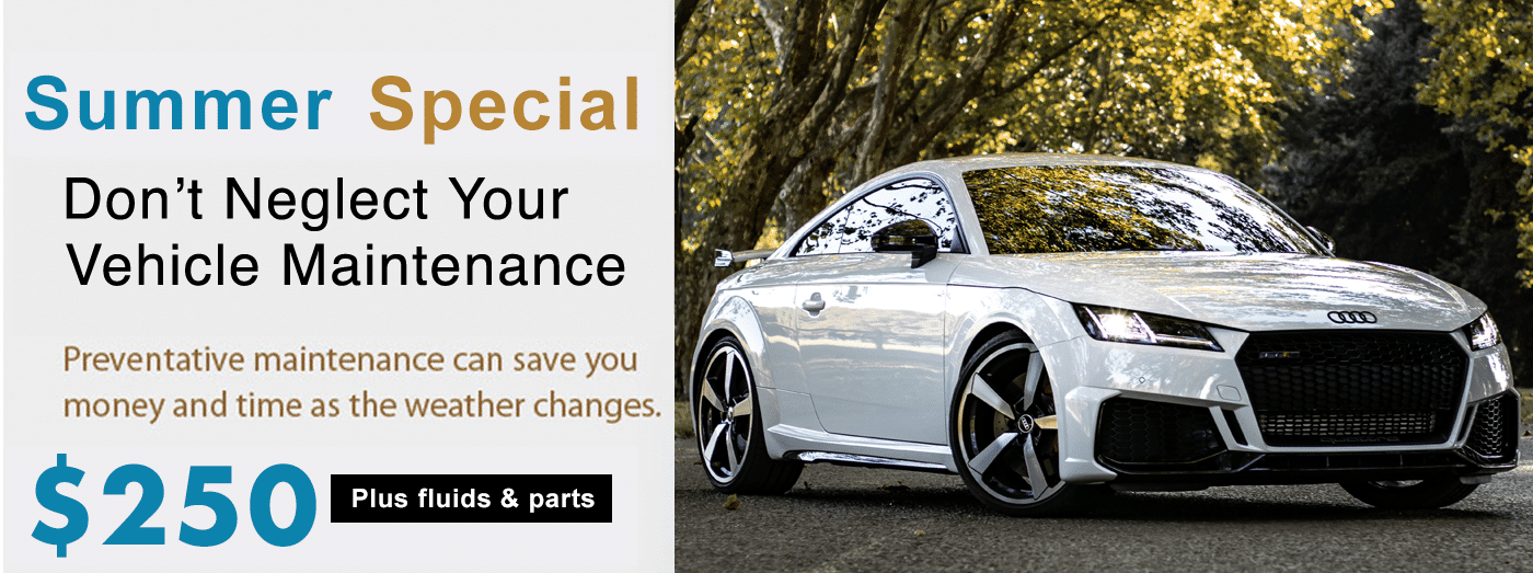 Audi- service maintenance Spring special. #1 dealer alternative for Audi. We know Audi - call us today at 212-838-8888