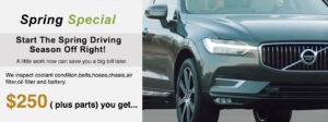 Volvo dealer alternative in NYC. Volvo scheduled service special Manhattan